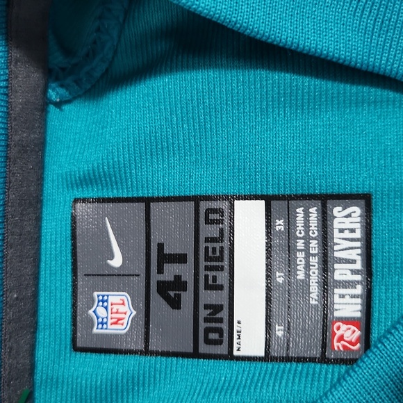 Nike Tua Tagovailoa Miami Dolphins Vapor FUSE Limited Jersey Boys Size 4T - Picture 5 of 7